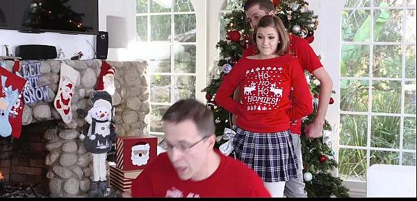  Familystrokes - Step-Sis Fucked During Christmas Pic